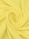 Pineapple Yellow Polyester/Lycra Rib Double Knit 42W