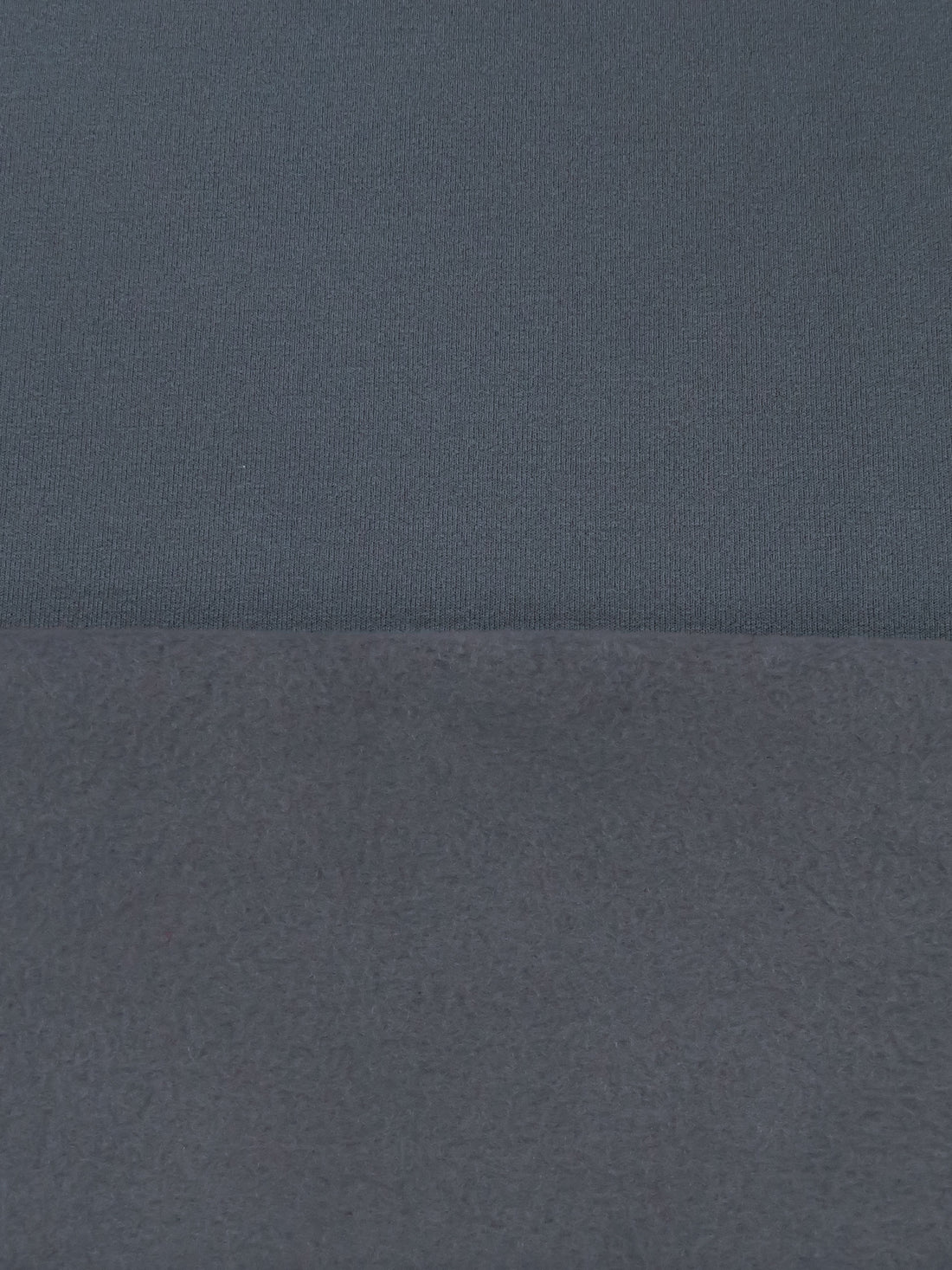 Slate Blue Polyester/Nylon/Spandex Power Stretch Sweatshirt Fleece - Polartec - 68W