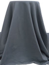 Slate Blue Polyester/Nylon/Spandex Power Stretch Sweatshirt Fleece - Polartec - 68W