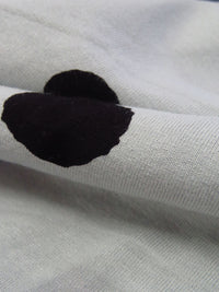 Cool Gray/Black Rayon/Lycra Abstract Dot Print Jersey knit 59W