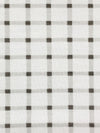 White/Thunder Gray Cotton/Lycra Windowpane Plaid Print Jersey Knit 60W