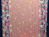 Dusty Rose/Prussian/Dandelion/Multi Polyester/Lycra Double Border Floral Print Crepe ITY Knit 56W