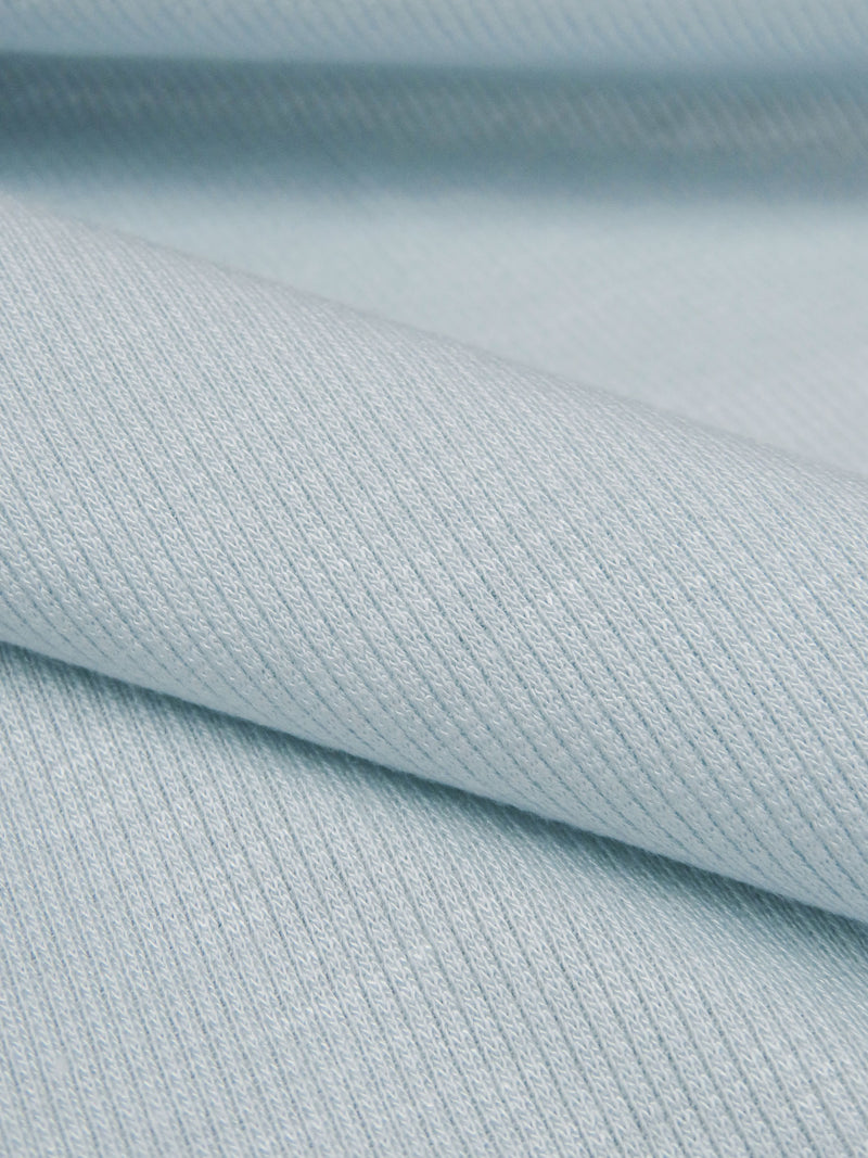 Glacier Blue 100% Modal Fine Interlock Knit 32W