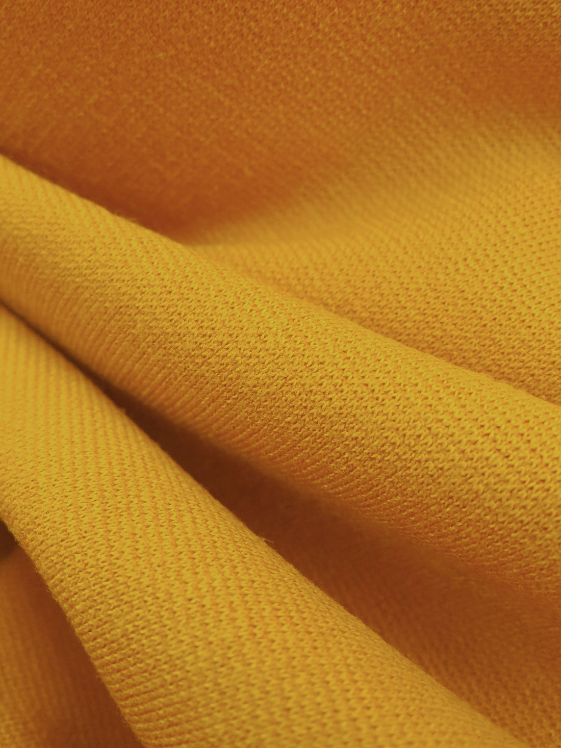 Harvest Gold Rayon/Nylon/Spandex Ponte Knit 57W