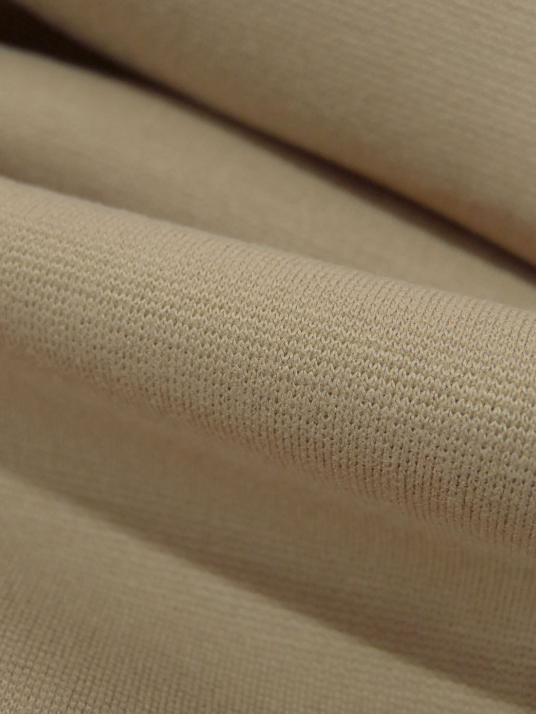 Pale Taupe Rayon/Nylon/Spandex Ponte Knit 57W