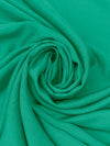 Jungle Green Rayon/Silk Voile 52W