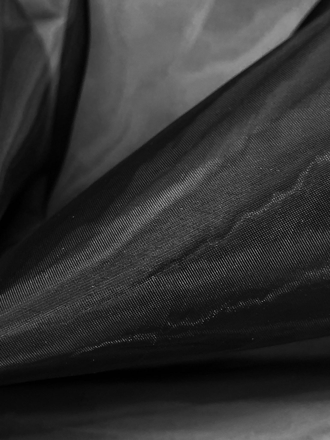 Black 100% Polyester Organza 61W
