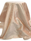 Peachy Beige 100% Silk Iridescent Dupioni 54W