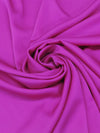 Byzantine Purple Silk/Lycra Stretch Double Georgette 53W