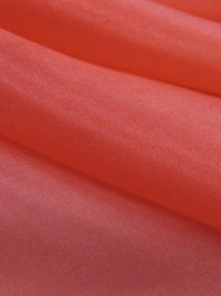 Soft Coral Red 100% Silk China Silk 53W