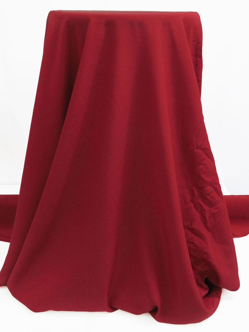 Ruby 100% Silk Crepe de Chine - NY Designer - 54W