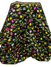 Black/Hot Pink/Olive Green/Multi Rayon/Nylon/Lycra Floral Print Stretch Bengaline Suiting 56W