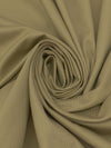 SOLD AS IS ONLY - Tan 100% Cotton Twill Bottom Weight Woven 62W