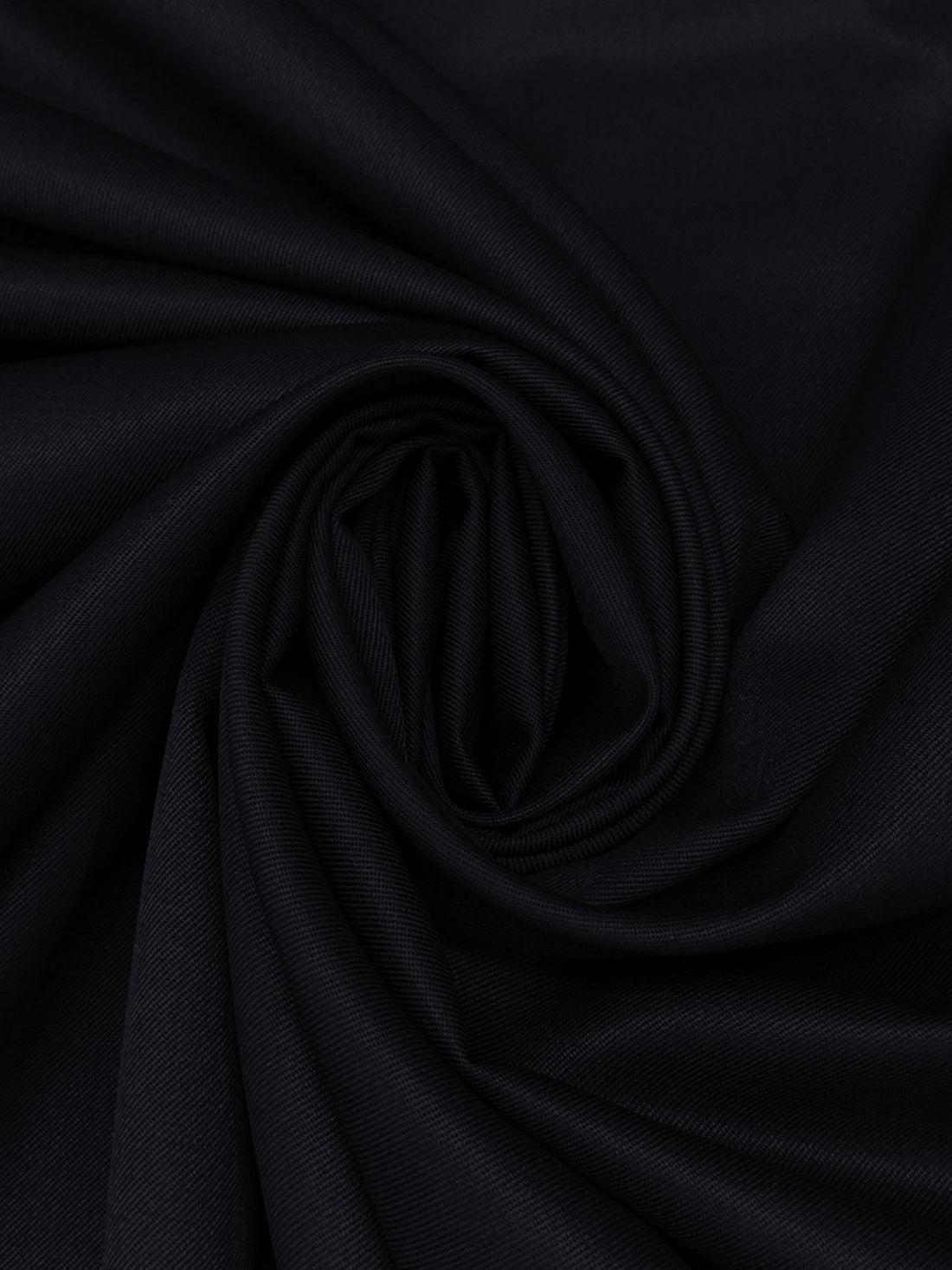 Twilight Blue Polyester/Wool Gabardine Suiting - Fabian Couture - 60W