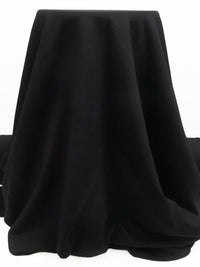 Crow Black 100% Cotton French Terry Knit 68W