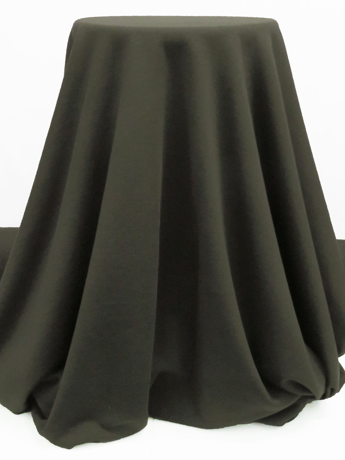 Muted Woodland Brown 100% Cotton French Terry Knit 64W