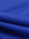 Royal Azure Polyester/Wool Gabardine Suiting - Fabian Couture - 60W