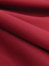 Barn Red Polyester/Wool Gabardine Suiting - Fabian Couture - 60W