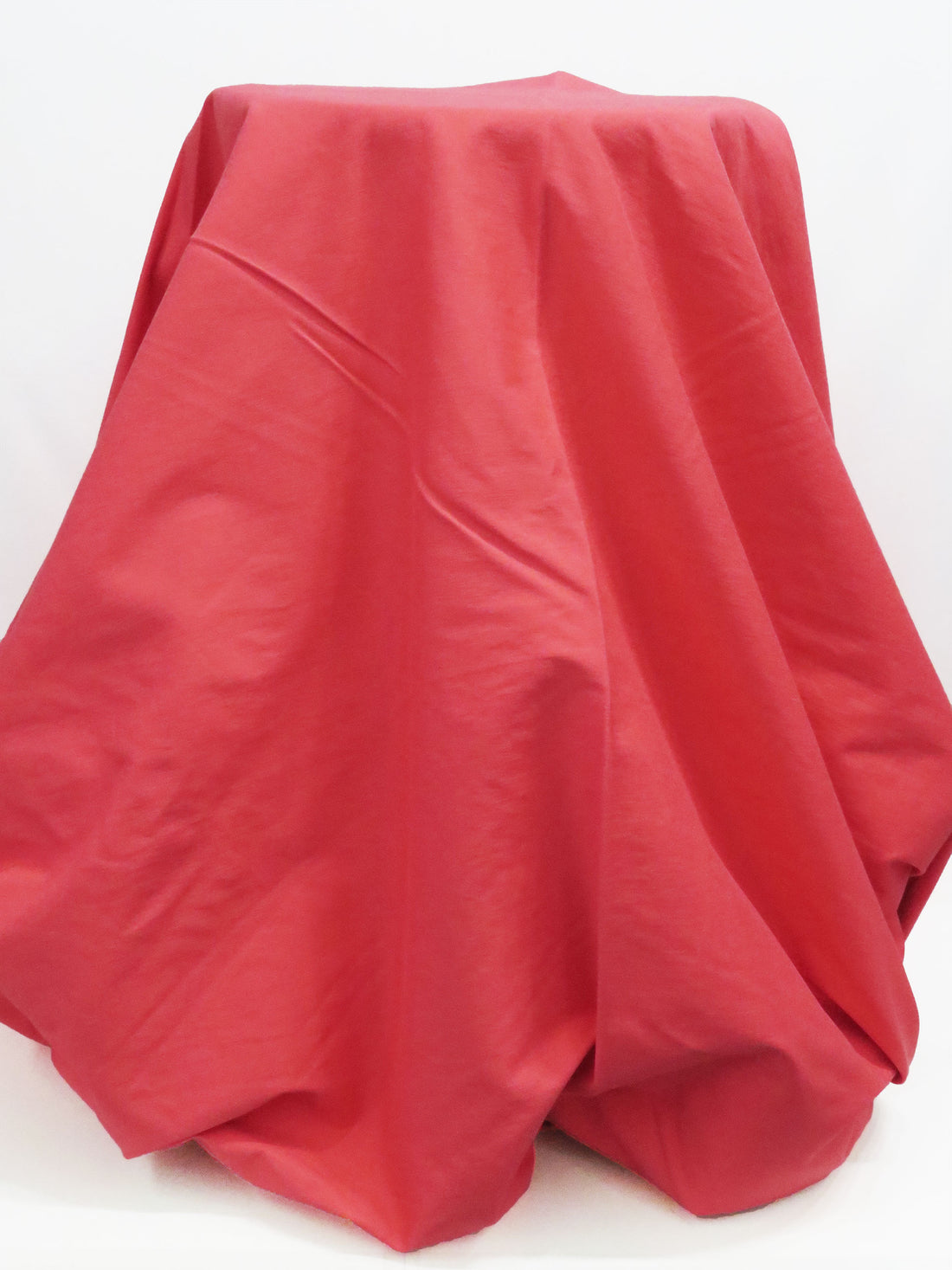 Hot Watermelon Pink Rayon/Nylon/Lycra Stretch Bengaline Suiting 58W