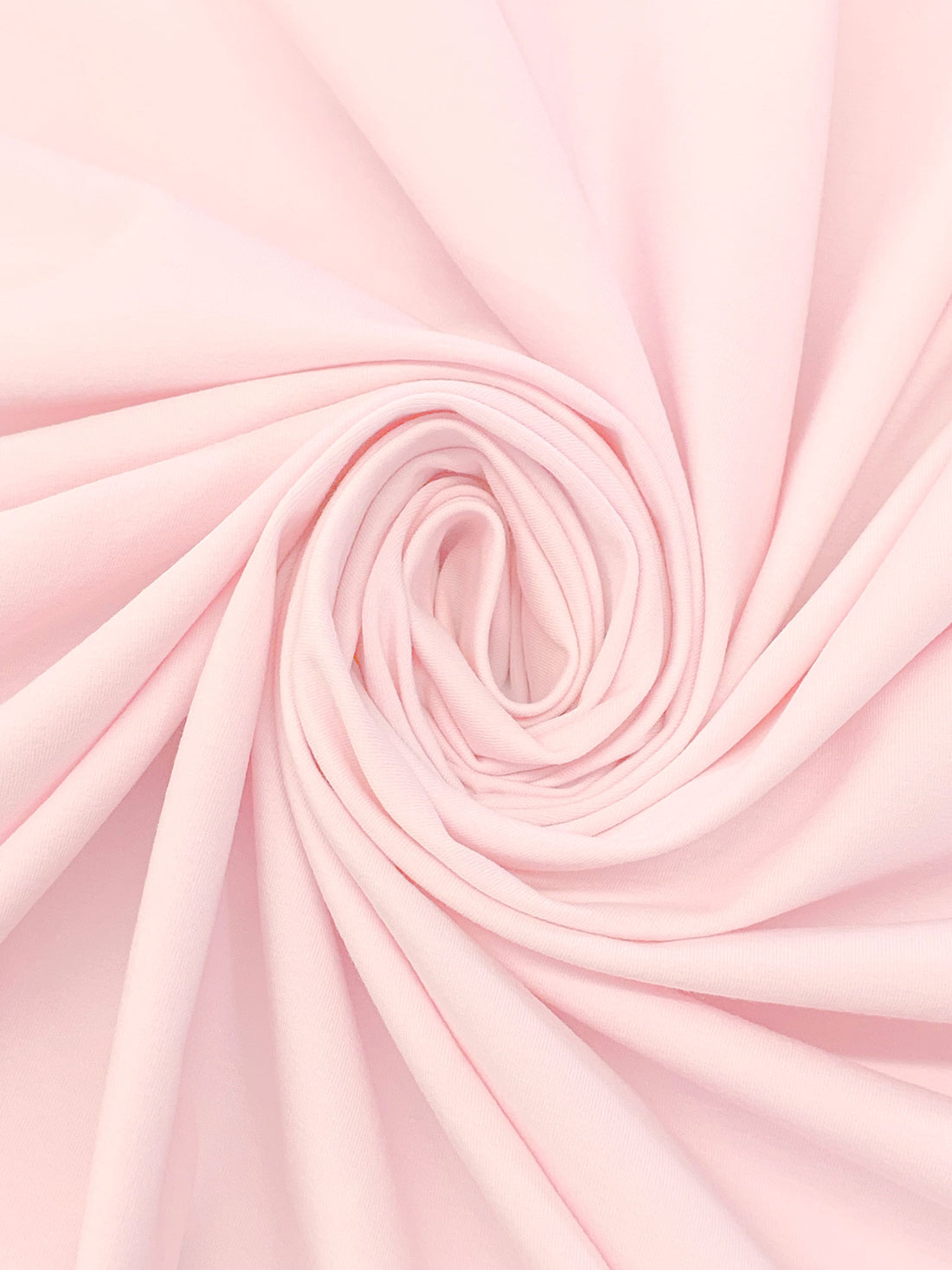 Pale Petal Pink Cotton/Lycra Jersey Knit 56W
