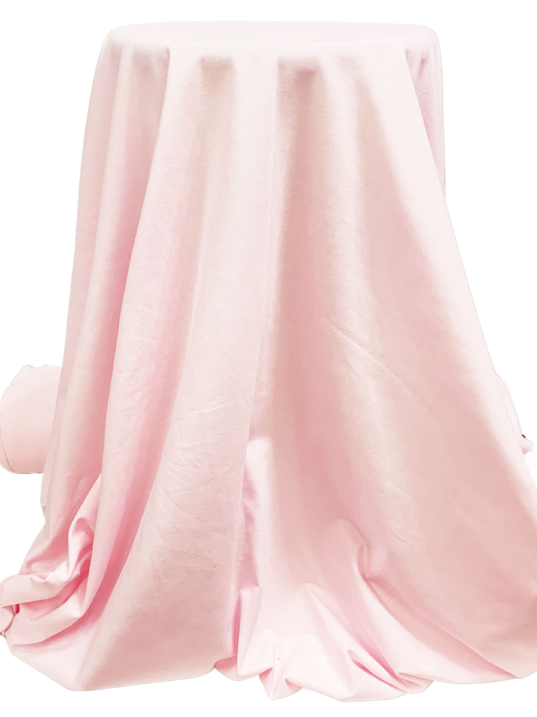 Pale Petal Pink Cotton/Lycra Jersey Knit 56W