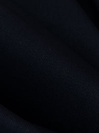 Dark Navy Cotton/Polyester Twill - Fabian Couture - 58W