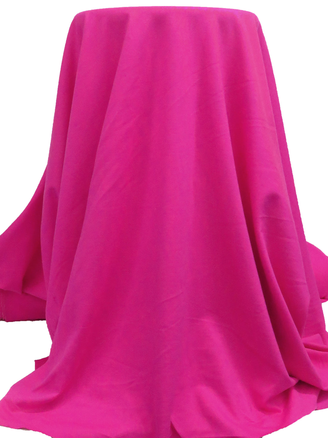 Deep Pink Rayon/Nylon/Spandex Ponte Knit 58W