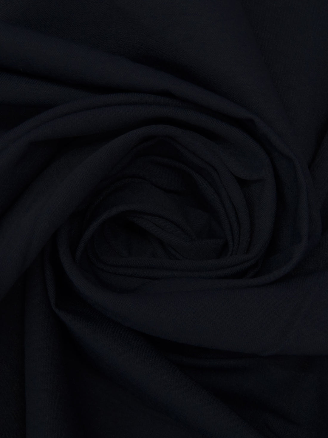 Midnight Blue Rayon/Nylon/Lycra Stretch Bengaline Suiting - NY Designer - 57W