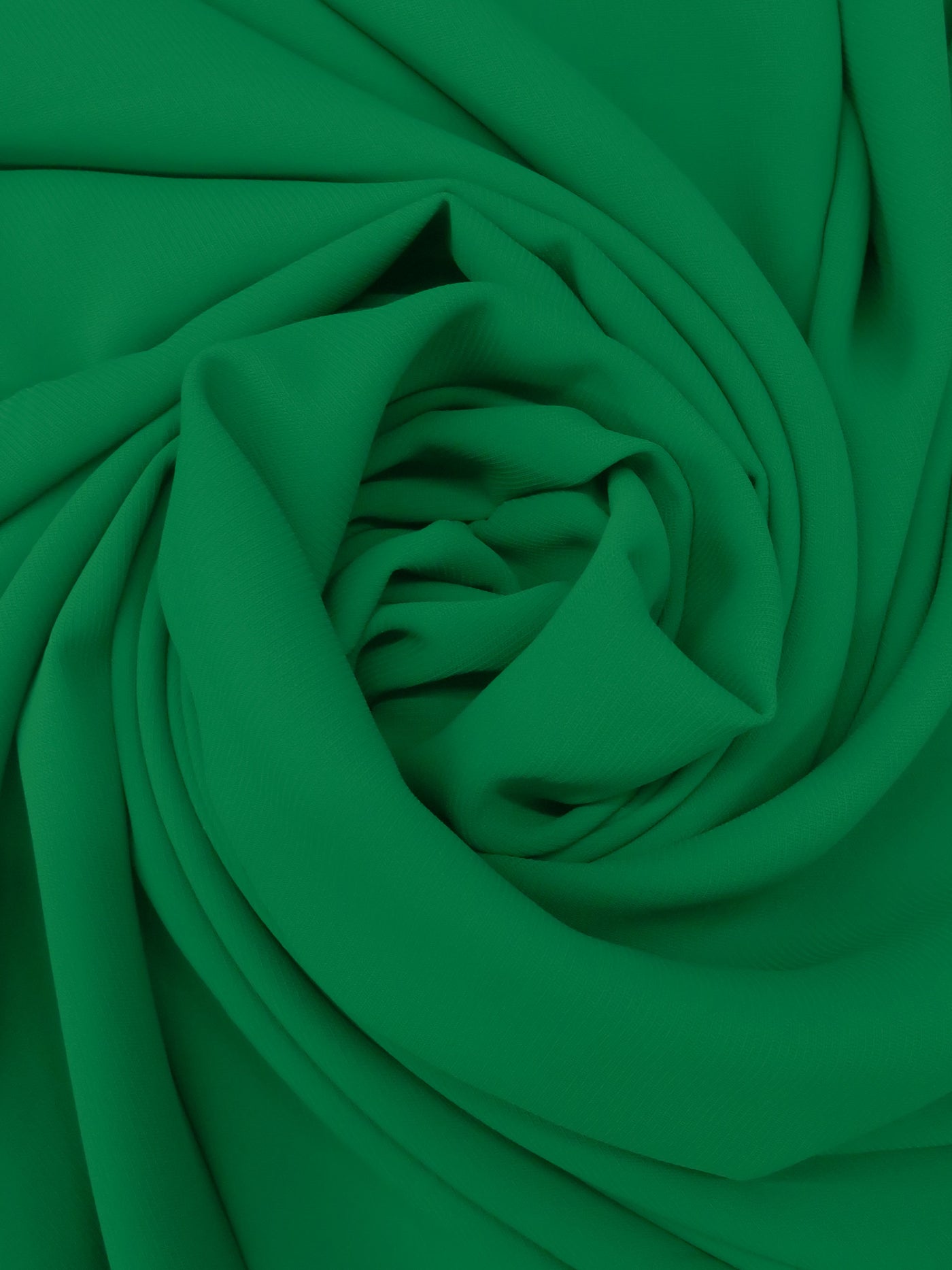 Vivid Spanish Green 100 Polyester Micro Twill Blouse Weight Woven N