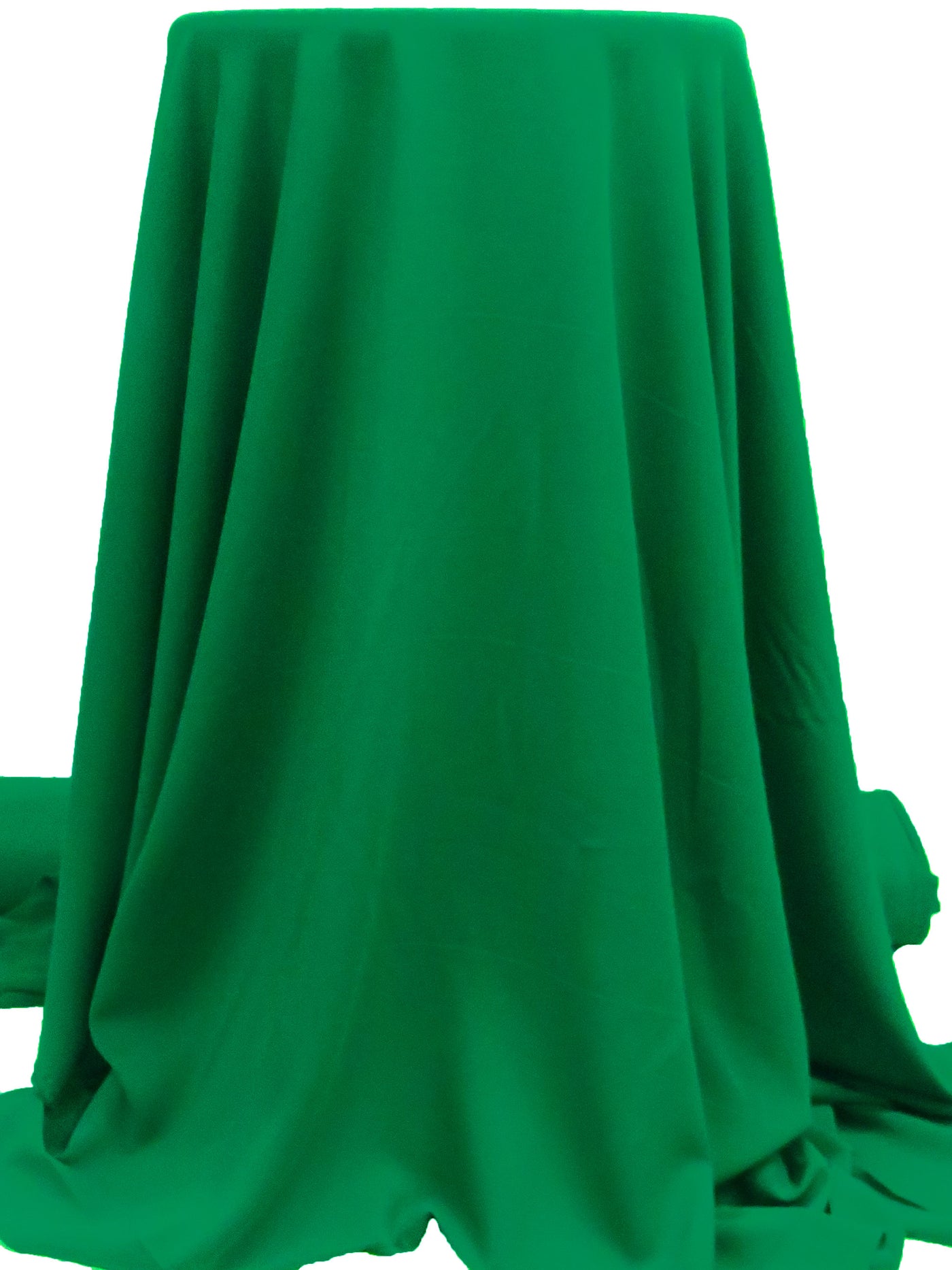 Vivid Spanish Green 100 Polyester Micro Twill Blouse Weight Woven N