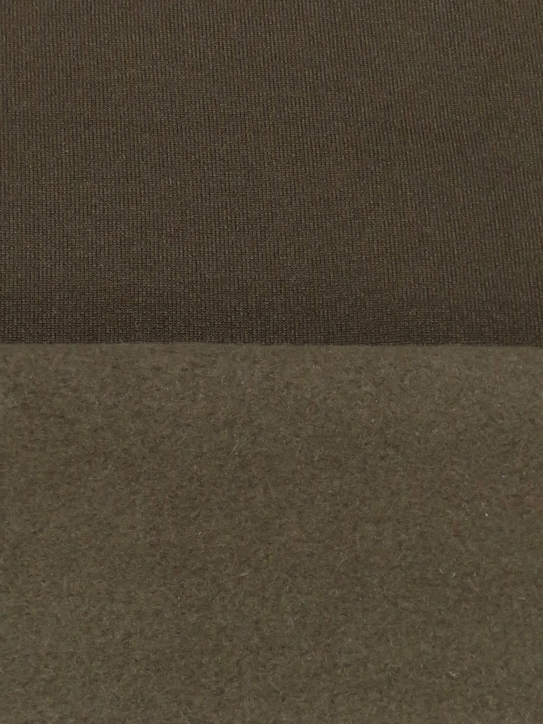 Cedar Brown Polyester/Nylon/Spandex Power Stretch Sweatshirt Fleece - Polartec - 68W