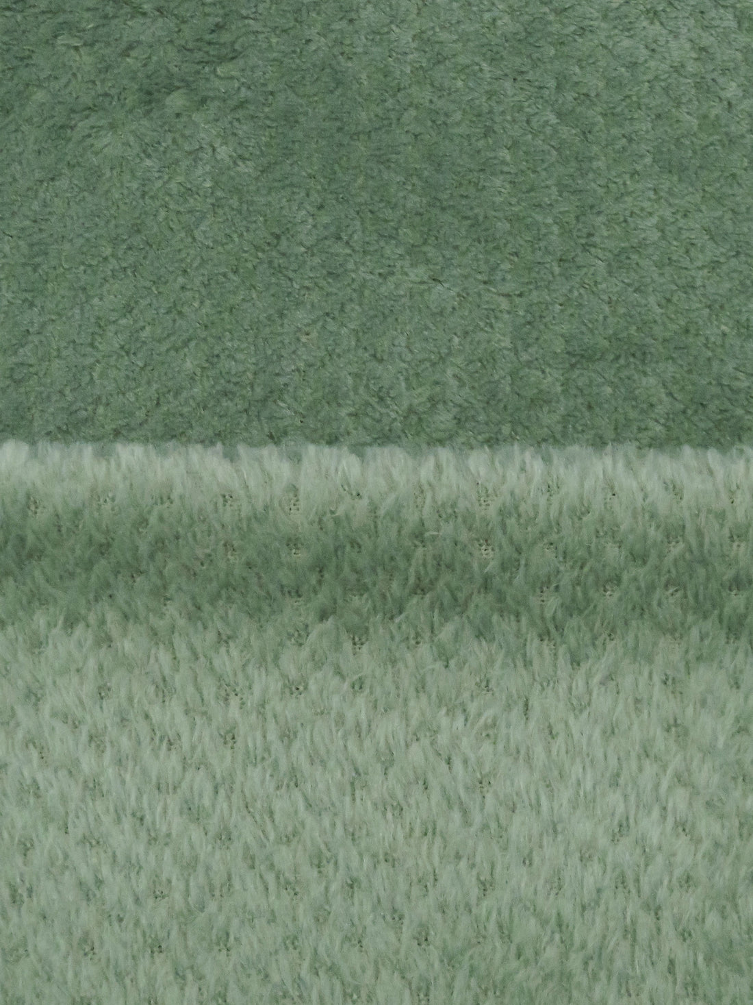 Sage 100% Polyester Check Weave High Loft Fleece - Polartec - 64W