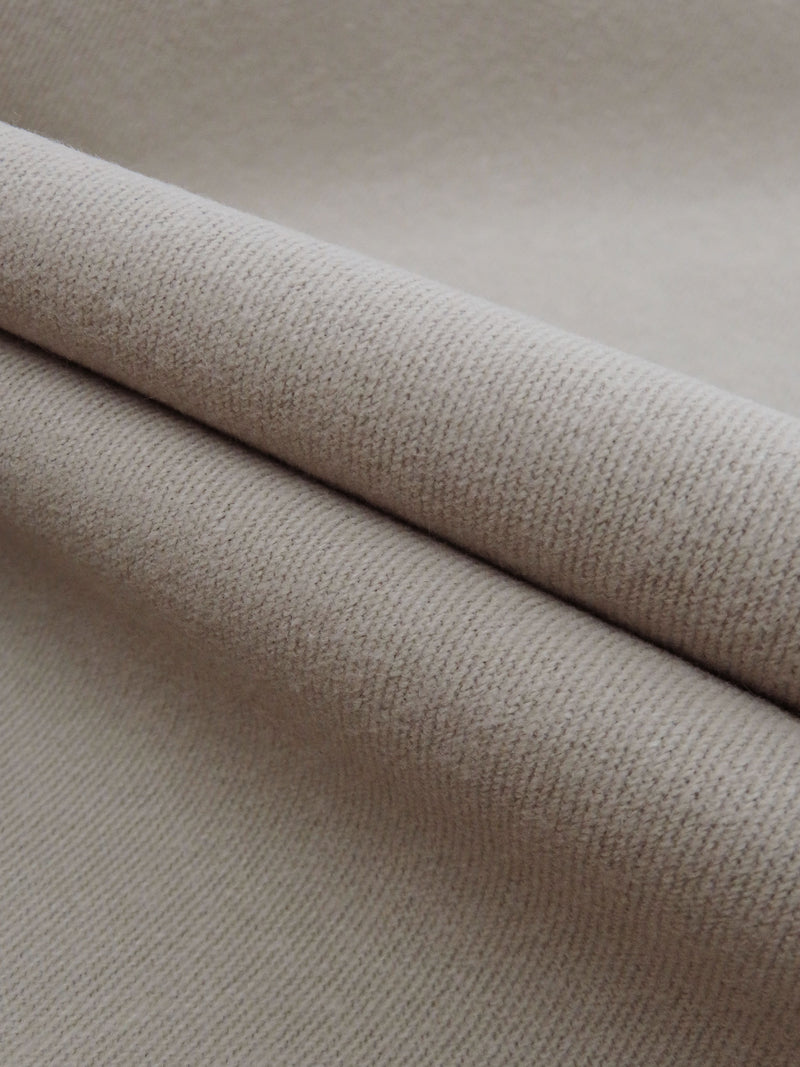 Mushroom 100% Polyester Brushed Twill 60W