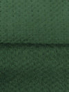 Forest Green 100% Polyester Check Weave High Loft Fleece - Polartec - 62W