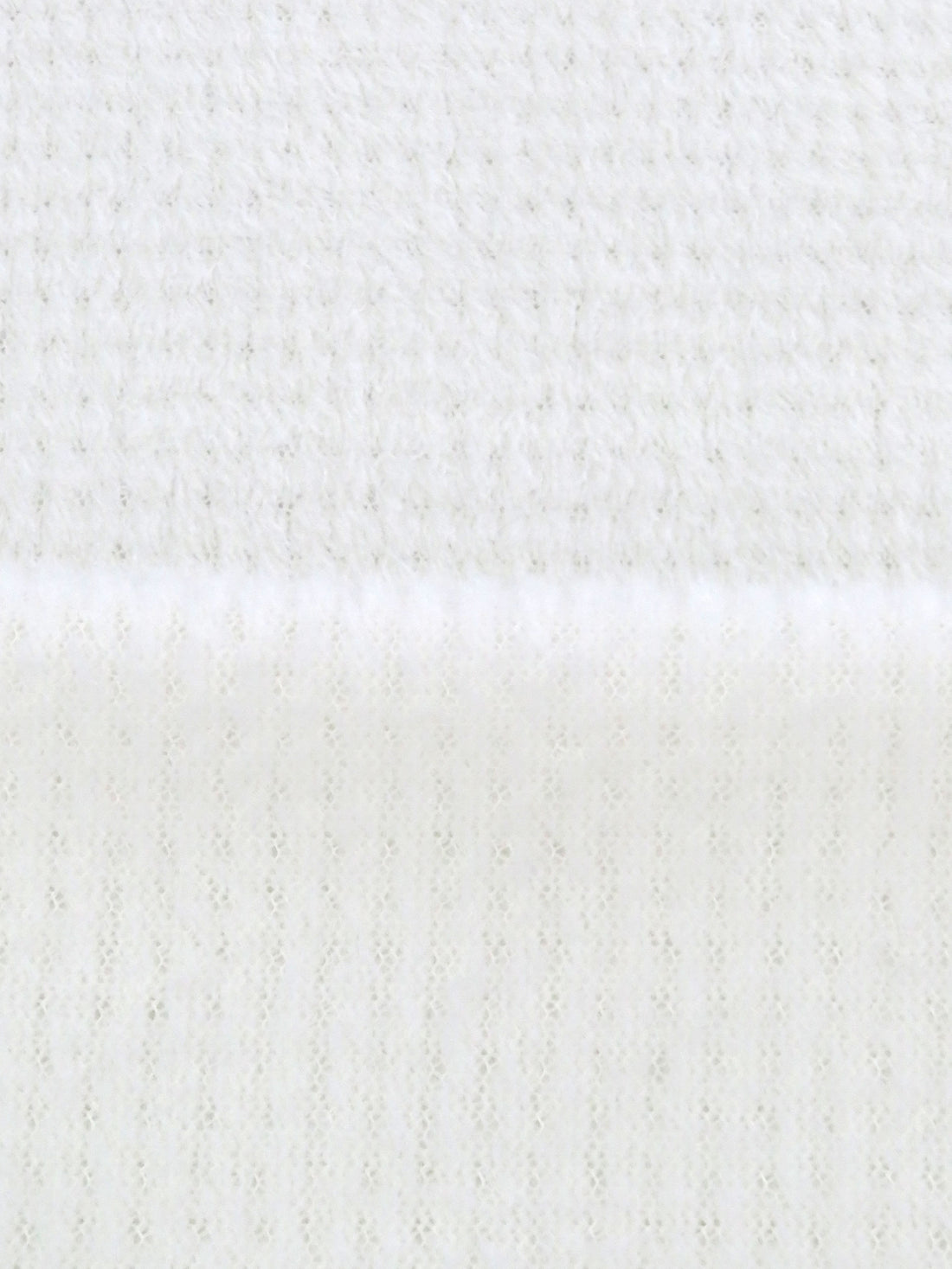 Marshmallow 100% Polyester Check Weave High Loft Fleece - Polartec - 66W