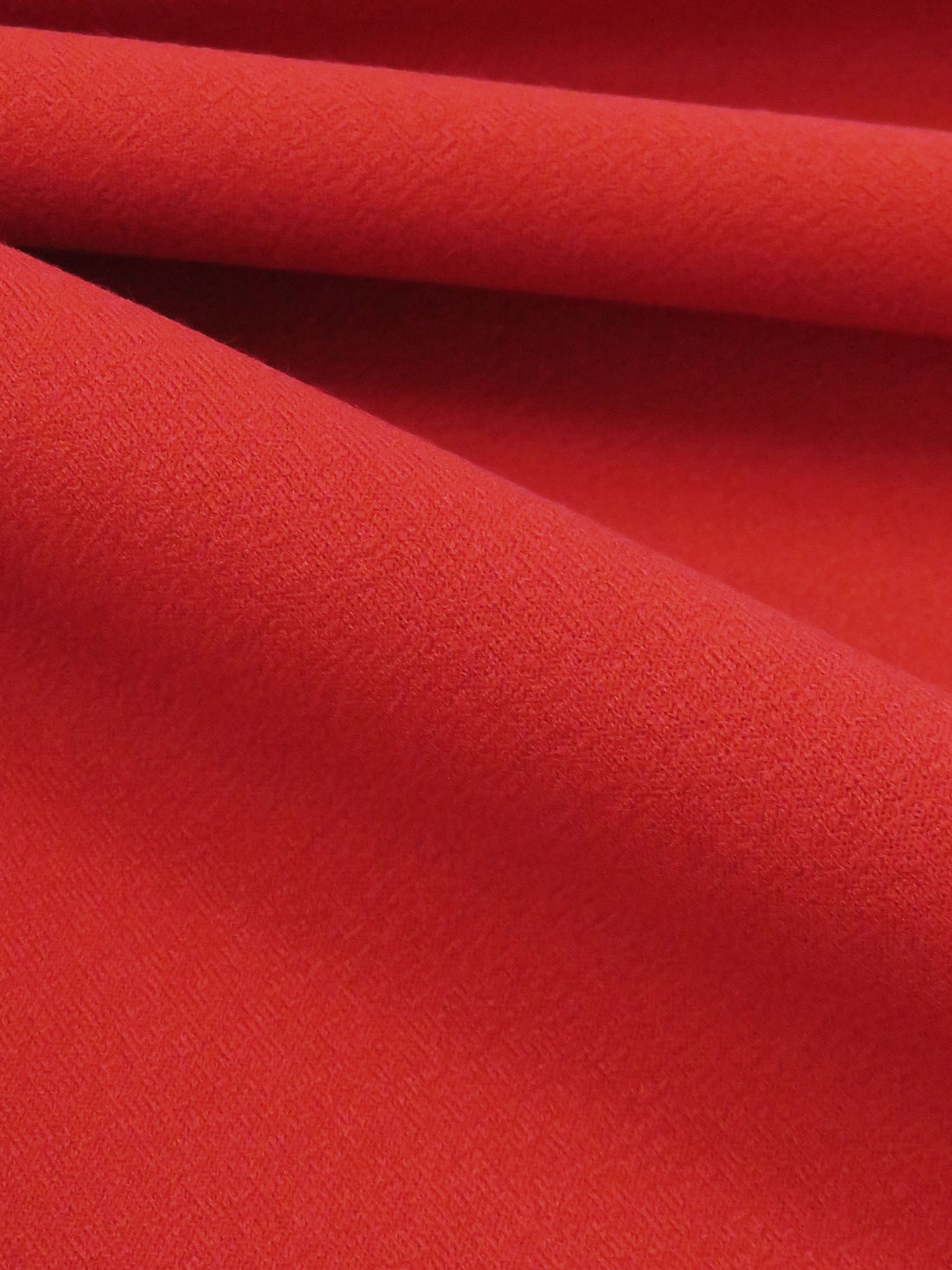 Scarlet/Cherry Red Polyester/Nylon/Spandex Power Stretch Sweatshirt Fleece - Polartec - 52W