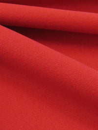 Scarlet/Cherry Red Polyester/Nylon/Spandex Power Stretch Sweatshirt Fleece - Polartec - 52W
