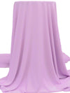 Lilac 100% Polyester Crepe de Chine - NY Designer - 58W