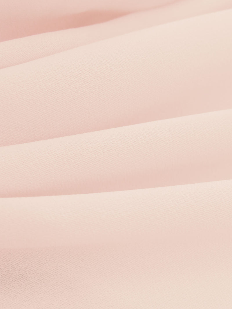 Pale Pink 100% Polyester Chiffon - NY Designer - 55W