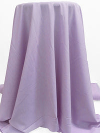 Lilac Wool/Lycra Plainweave Stretch Suiting - Imported From Italy - 58W