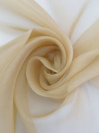 Vermont Maple 100% Silk Organza - NY Designer - 43W