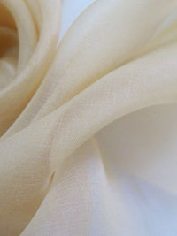 Vermont Maple 100% Silk Organza - NY Designer - 43W