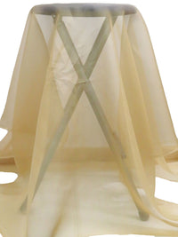 Vermont Maple 100% Silk Organza - NY Designer - 43W