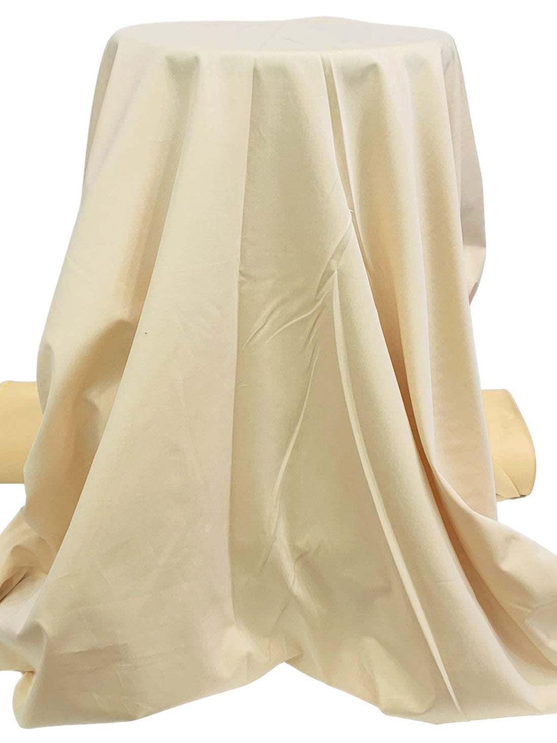 Saffron/White 100% Cotton Twill Shirting - NY Designer - 58W