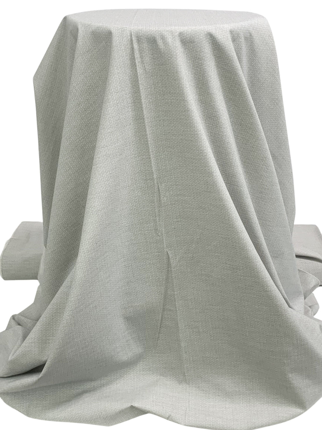 Off-White/Gunmetal Gray 100% Cotton Novelty Hexagonal Weave Lawn - NY Designer - 58W