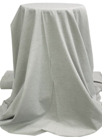 Off-White/Gunmetal Gray 100% Cotton Novelty Hexagonal Weave Lawn - NY Designer - 58W