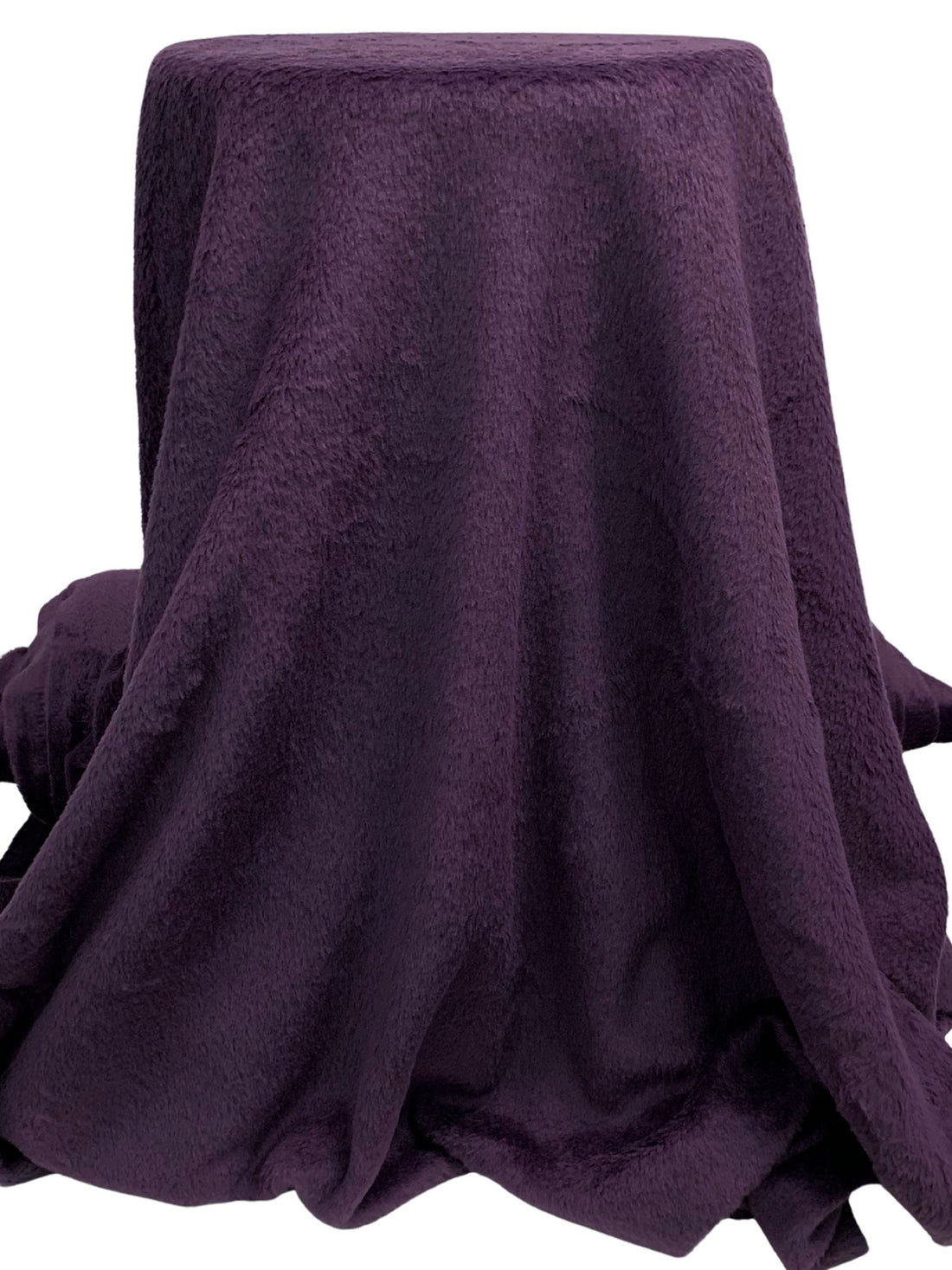 Dark Byzantium 100% Polyester High Loft Fleece - Polartec - 56W