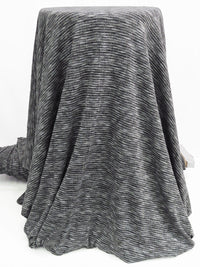 Storm Gray/Black/Silver/Multi Polyester/Rayon/Metallic/Lycra Space-Dyed Sweater Knit 50W