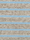 Wood Smoke/Sky Blue/Muted Cedar 100% Cotton Horizontal Stripe Weave Slubbed Jersey Knit - NY Designer - 58W