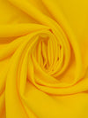 Sun Yellow Rayon/Polyester Twill Suiting - Imported From Italy - The SEI - 58W